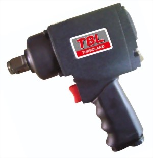 3/4"  Mini Heavy Duty Twin Hammer Mechanism Air Impact Wrench With Handle Exhaust
