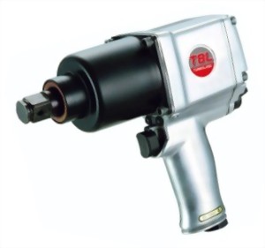 3/4"Heavy Duty Twin Hammer Mechanism Air Impact Wrench With Handle Exhaust
