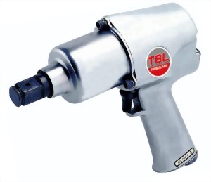 3/4"  Mini Heavy Duty Twin Hammer Mechanism Air Impact Wrench With Handle Exhaust