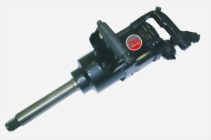 1" Super Duty Twin Hammer Mechanism Air Impact Wrench With 2"/ 8" Anvil