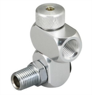 1/4"(F)-1/4"(M) Air Swivel Connector With Regulator