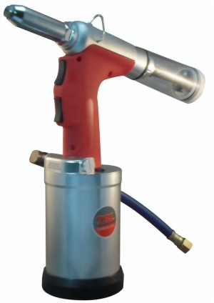 3/16" Heavy Duty Self-Vacuum Type Air-Hydraulic Riveter