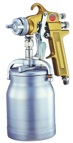 Syphon Feed Air Spray Gun With 1000cc Cup