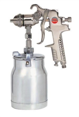Professional Syphon Feed Air Spray Gun With 1;000cc Cup