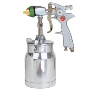 Professional Kigh Volume Low Pressure Syphon Feed Air Spray Gun With 1;000cc  Cup