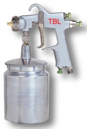 Heavy Duty Air Suction Type Spray Gun With 600CC Cup