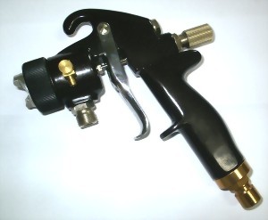 NON-BLEEDING HIGH VOLUME LOW PRESSURE TURBINE SPRAY GUN