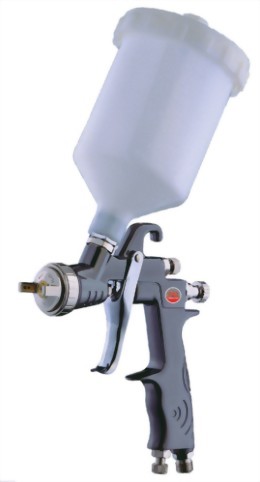 Professional High Volume Low Pressure Gravity Spray Gun With 600cc Nylon Cup