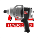 1" Heavy Duty Twin Hammer Mechanism Air Impact Wrench With 2"(6") Anvil(1,800 Ft-Lb)