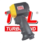 1/2" Super Short Composite Heavy Duty Twin Hammer Mechanism Air Impact Wrench (500 Ft-Lb)
