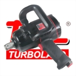 1" Composite Industrial Pistol Type Twin Hammer Mechanism Air Impact Wrench With 1"(6") Anvil(2,200 Ft-Lb)