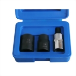 3 Pcs Pentagon Socket & Bits set for Bendix. Lucas CR-v, 1/2"Dr.