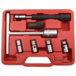 8 PCS DIESEL INJECTOR SEAT CUTTER SET