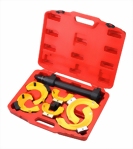 Macpherson Damper Spring Extractor with replaceable Jaws and plastic Cover (Spanner)