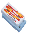 5Pcs Insulated Screwdriver Set (CR-MO Steel)