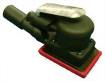 Composite Industrial Central Vacuum Type Orbital Sander With 3"x4" Vinyl /Hook Face  Pad