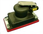 Composite Industrial Orbital Sander With 3"x7" Vinyl/Hook Face Pad
