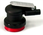 Composite Industrial Central Vacuum Type Air Random Orbital Sander With 3" Vinyl/Hook Face Pad