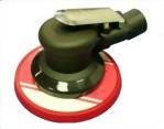 Composite Industrial Central Vacuum Type Air Random Orbital Sander With 5" Vinyl/Hook Face Pad