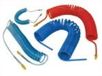 Pu Coil Hose With Quick Coupler