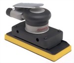 Industrial Orbital Sander With 3"x7" Vinyl/ Hook Face Pad