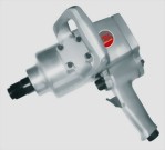 1" Heavy Duty Twin Hammer Mechanism Air Impact Wrench With 1"/6" Anvil