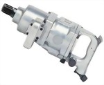 1" Industrial #5 Spline Twin Hammer Mechanism Air Impact Wrench With 1"/8" Anvil