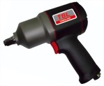 1/2" Super Duty Titanium Composite Twin Hammer Mechanism Air Impact Wrench With Handle Exhaust