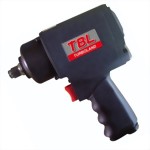 1/2" Twin Hammer Mechanism Air Impact Wrench With Handle Exhaust(800Ft-Lb)