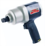 3/4" Industrial Composite Twin Hammer Mechanism Air Impact Wrench With Handle Exhaust