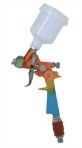 Professional Forged Body High Volume Low Pressure Spray Gun With 125cc Nylon Cup