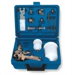 Professional H.V.L.P Gravity Feed Air Spray Gun Kit