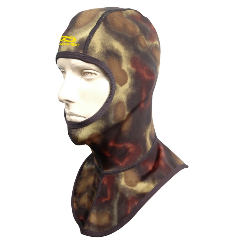 Camouflage Lycra Dive Hood Aropec Sports