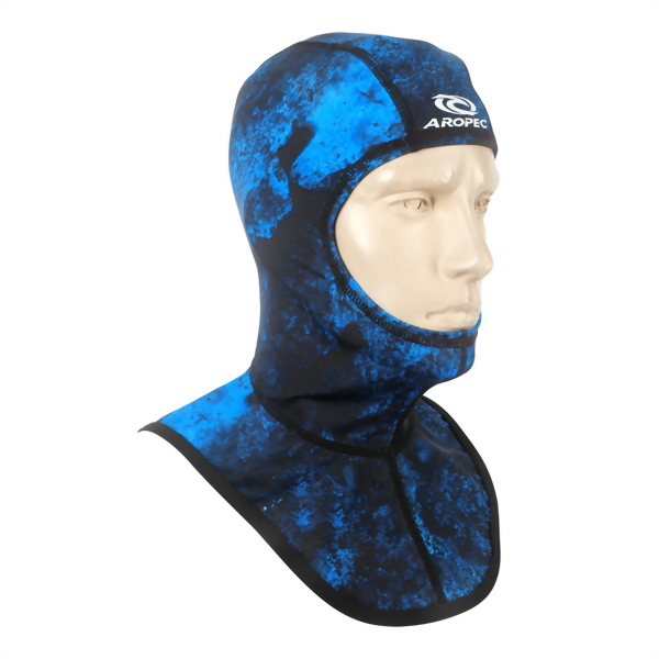 Camouflage Lycra Dive Hood Aropec Sports