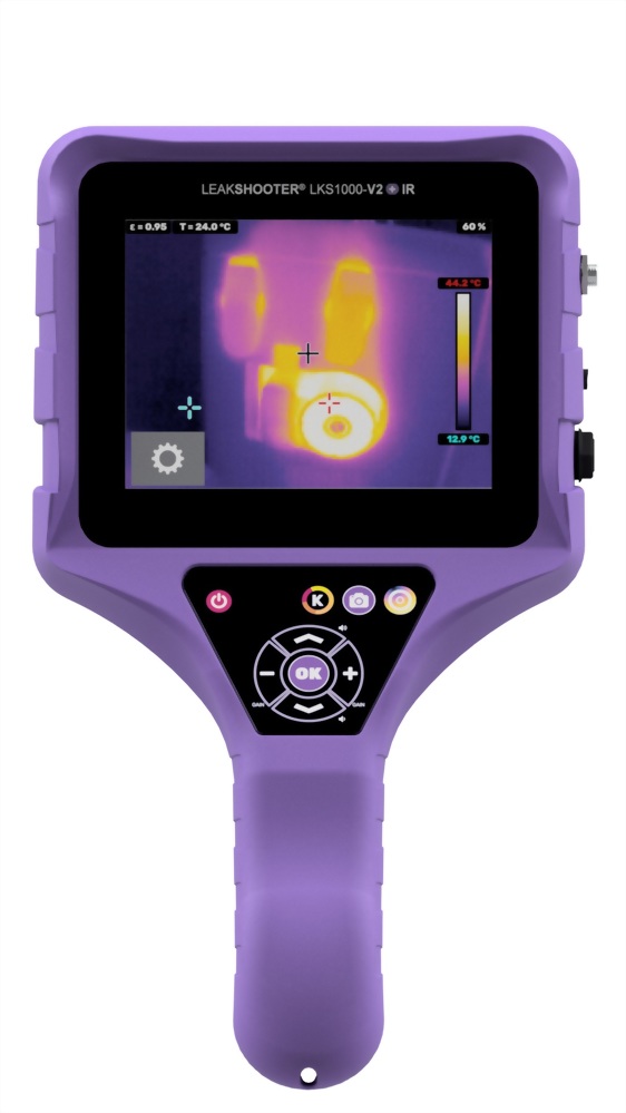 超音波測漏/具紅外線成像攝像儀