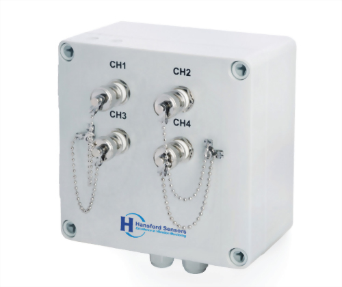 四頻道振動訊號遙測箱