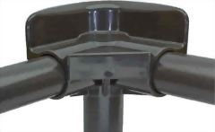 PJ-608G  L型接頭加大 (鐵灰)