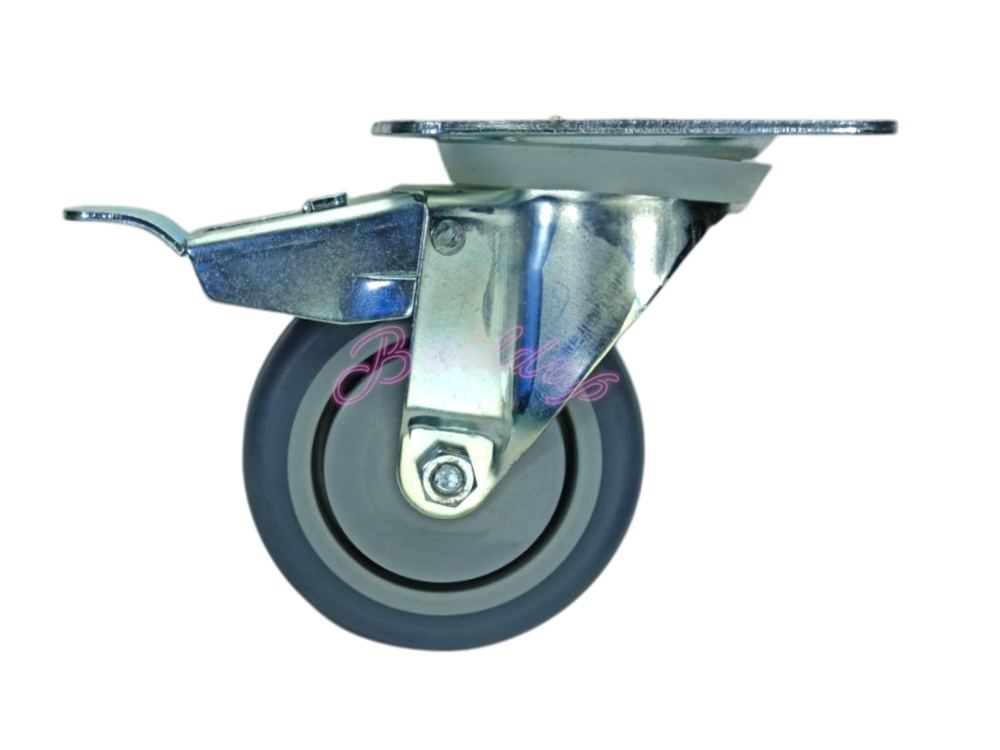 MS-100B 平板式活動輪附煞車