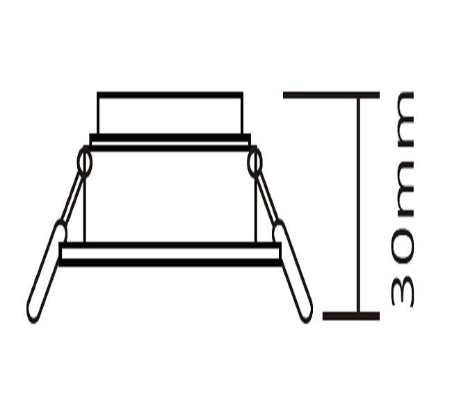 LED 9公分 導光水星可調崁燈