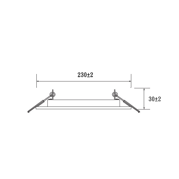 LED 21公分 高效崁燈