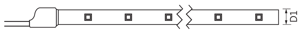 白光燈帶 13W 5050燈珠 1米60顆 DC12V_5米出貨