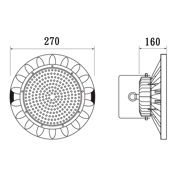 LED 高天井燈 100W