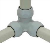 UP-02  易拆轉角3向塑膠接頭