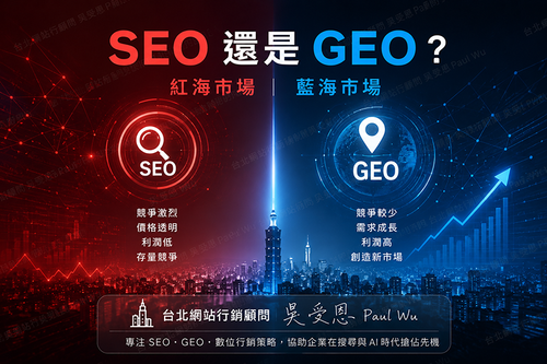 SEO公司做GEO現在是紅海市場還是藍海市場 ?