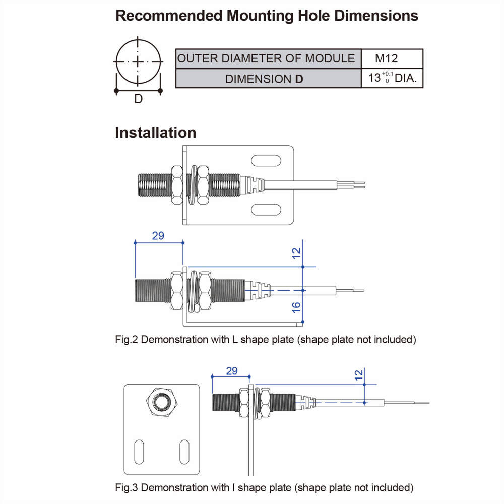 Red-Crosshairs-Laser-Module-VLM-650-68-9_10~36V laser, meet 12V laser, 24V laser and 30V laser industrial standard requirements