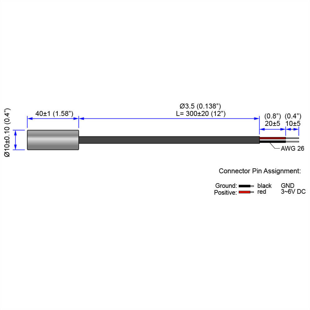 IR dot laser module - VLM-1050-62-3 IR dot laser module - VLM-1050-62-3