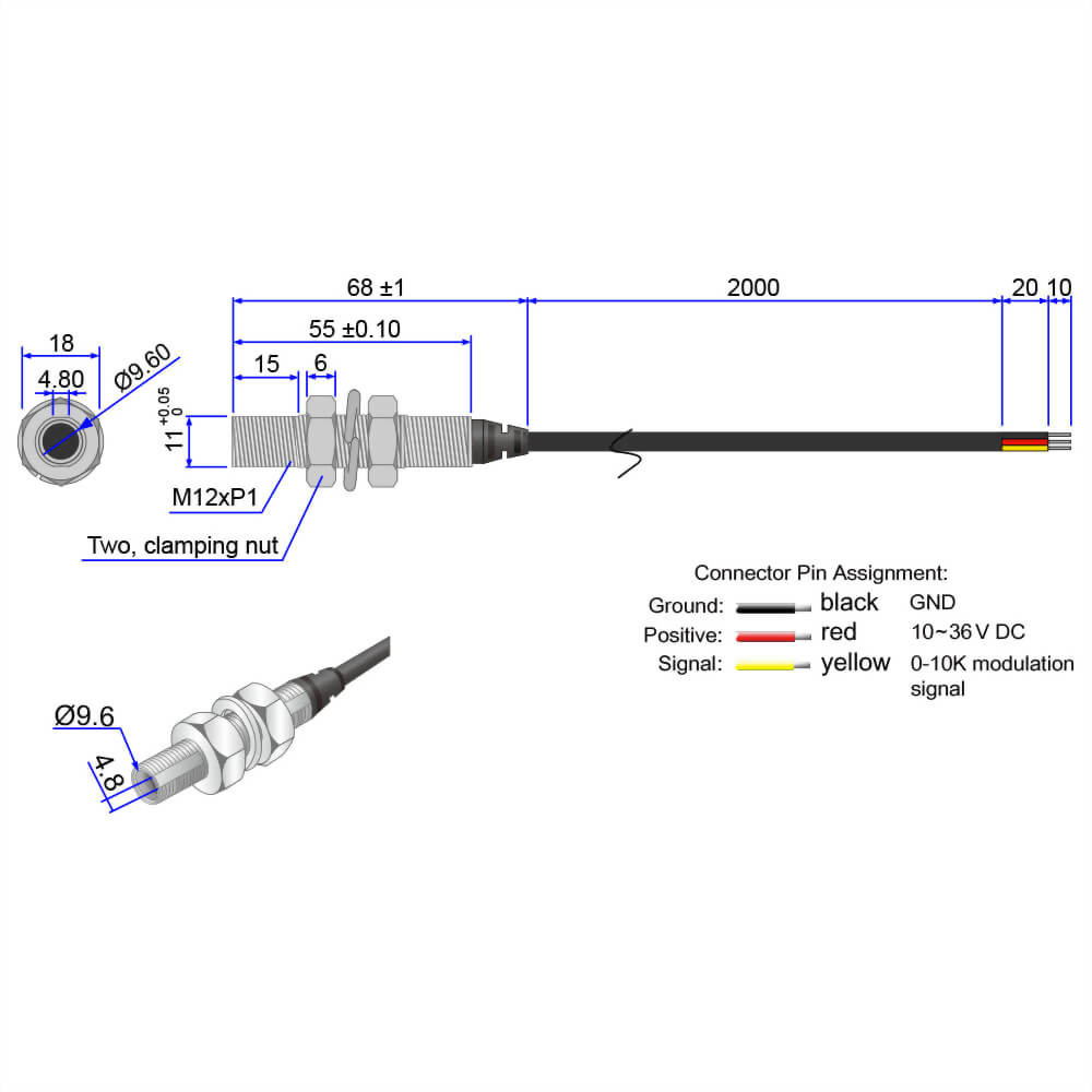 IR-Dot-Laser-Module-VLM-850-72T-3_10~36V laser, meet 12V laser, 24V laser and 30V laser industrial standard requirements IR-Dot-Laser-Module-VLM-850-72T-3_10~36V laser, meet 12V laser, 24V laser and 30V laser industrial standard requirements