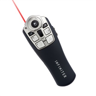 Gyro Wireless Mouse Red Laser Presenter-2