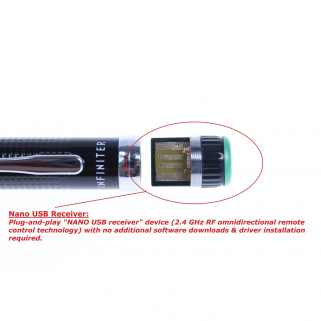 Infiniter LR16G Pen Style Wireless Presenter-5