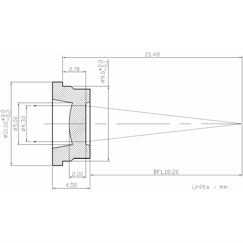 Ø10.0mm Collimator Lens